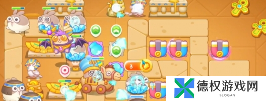《保卫萝卜4》法老归来第97关通关攻略